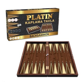 TAVLA PLATİN KAPLAMA 25 X 48 X 6 CM TAVLA PLATİN KAPLAMA 25 X 48 X 6 CM