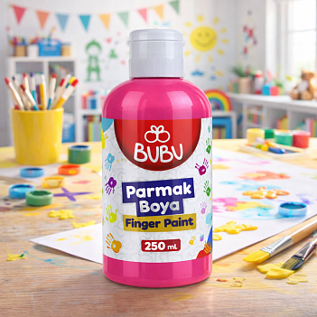 BUBU PARMAK BOYA 250 GR.PEMBE BUBU PARMAK BOYA 250 GR.PEMBE