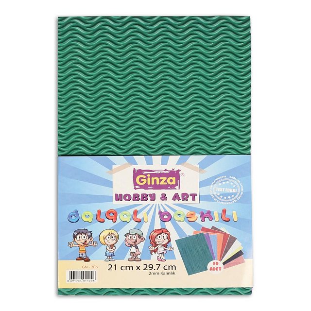 EVA 21X29,7CM DALGALI BASKILI 10 LU GINZA EVA 21X29,7CM DALGALI BASKILI 10 LU GINZA