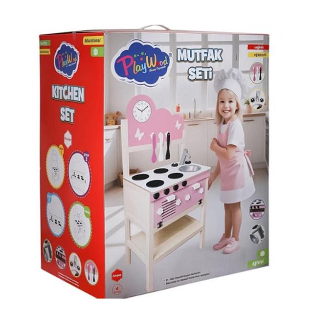 AHŞAP MUTFAK SETİ ++ KUTUDA AHŞAP MUTFAK SETİ ++ KUTUDA