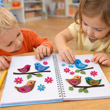 BUBU 3D KEÇE STICKER KUŞ BUBU 3D KEÇE STICKER KUŞ