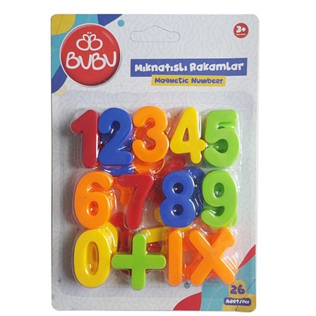 BUBU MIKNATISLI RAKAM 25 PARÇA BUBU MIKNATISLI RAKAM 25 PARÇA