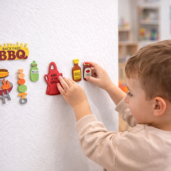 BUBU EVA STICKER 3D BARBEKÜ BUBU EVA STICKER 3D BARBEKÜ