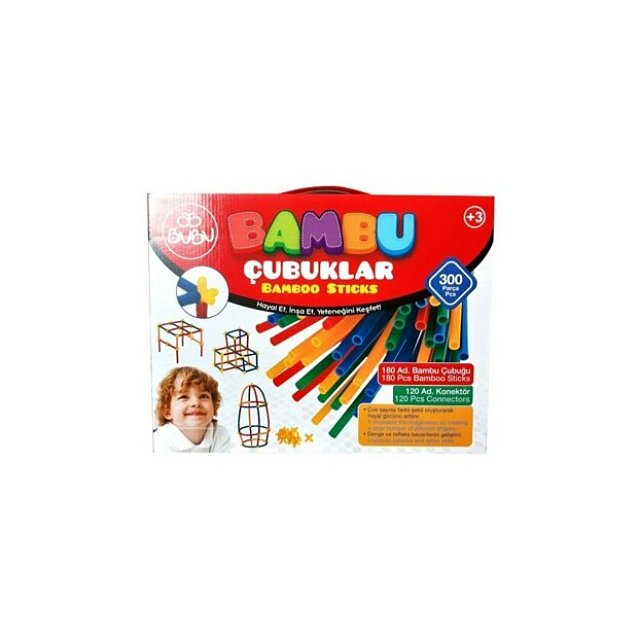 Bambu Çubukları 300 Parça Bambu Çubukları 300 Parça