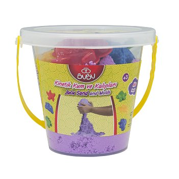 Bubu Kinetik Kum Ve Kalıpları 500 Gr Mor Bubu Kinetik Kum Ve Kalıpları 500 Gr Mor