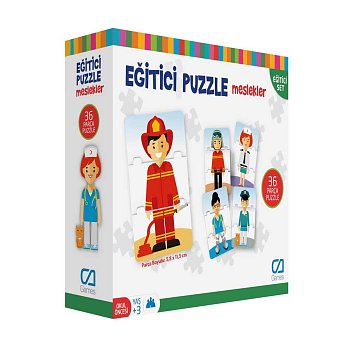 Ca Games Eğitici Puzzle Meslekler 36 Parça Ca Games Eğitici Puzzle Meslekler 36 Parça