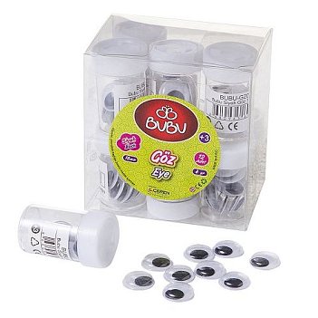 Bubu Siyah Göz 12 Mm 8gr Bubu Siyah Göz 12 Mm 8gr