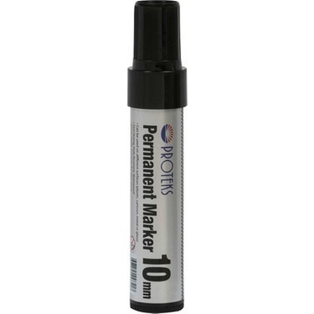 Proteks Permanent Marker 10 Mm Siyah Pr100 Proteks Permanent Marker 10 Mm Siyah Pr100