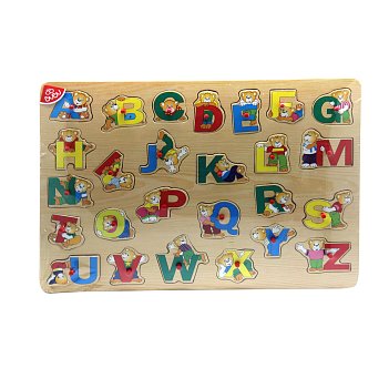 Bubu Ahşap Puzzle Ayıcıklı Harfler Bubu Ahşap Puzzle Ayıcıklı Harfler