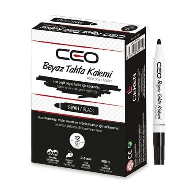 Ceo Beyaz Tahta Kalemi Siyah Ceo Beyaz Tahta Kalemi Siyah