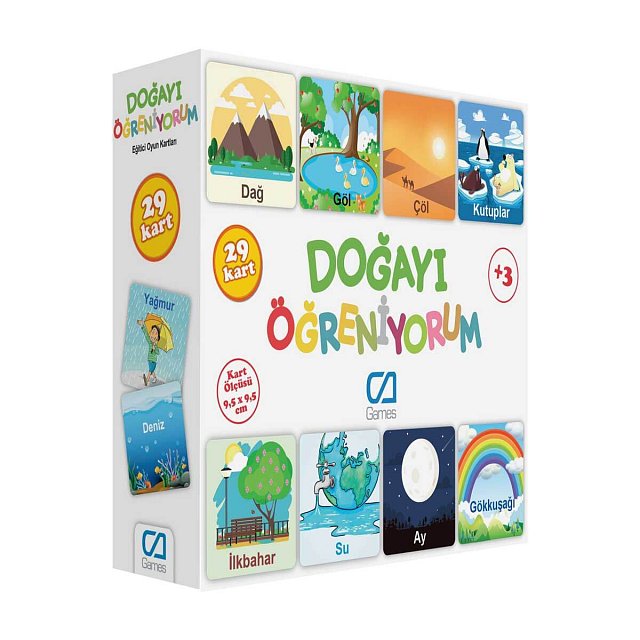 Ca Games Eğitici Oyun Kartları Doğayı Öğreniyorum Ca Games Eğitici Oyun Kartları Doğayı Öğreniyorum
