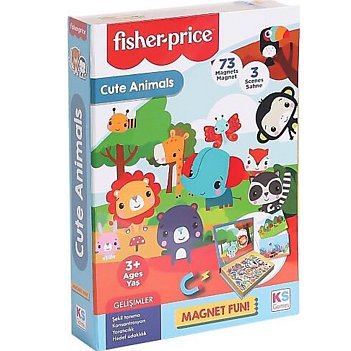 Fisher-price Baby Pzl Cute Animal Magnet Fun Fisher-price Baby Pzl Cute Animal Magnet Fun