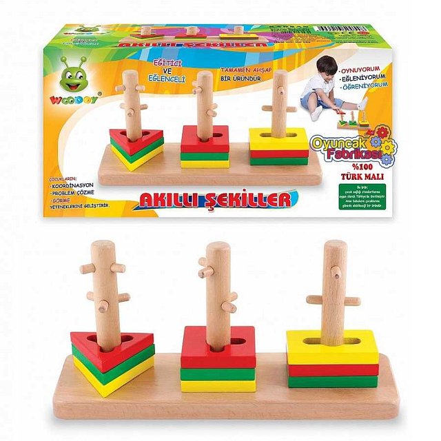 Akilli Şekiller Woody Kr054 Akilli Şekiller Woody Kr054