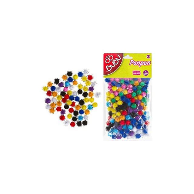 Simli Ponpon 1 Cm 200`lü Karma Simli Ponpon 1 Cm 200`lü Karma