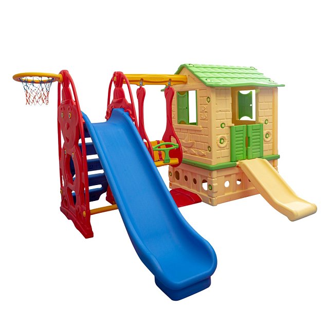 King Kids Oyun Evi Büyük Set Krem King Kids Oyun Evi Büyük Set Krem