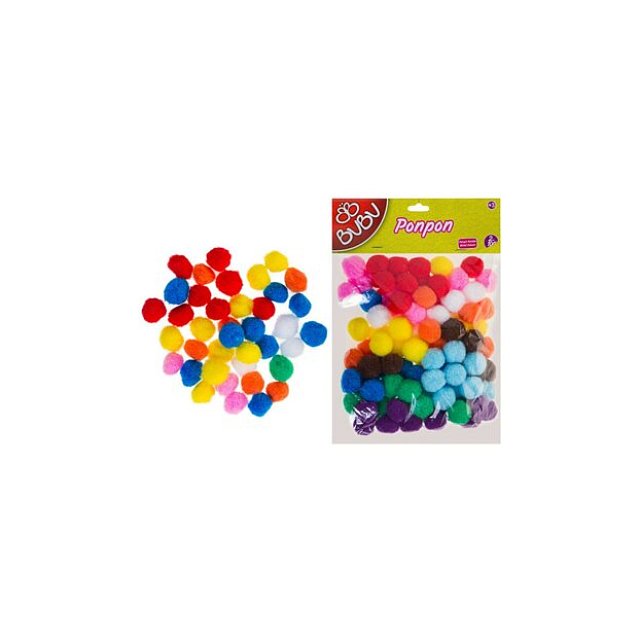 Ponpon 2 Cm 100`lü Karma Ponpon 2 Cm 100`lü Karma