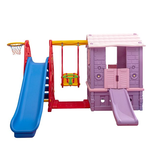 King Kids Oyun Evi Büyük Set Pembe King Kids Oyun Evi Büyük Set Pembe