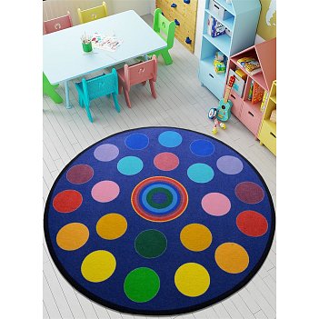 Confetti Daire Halı 200 Cm Confetti Daire Halı 200 Cm