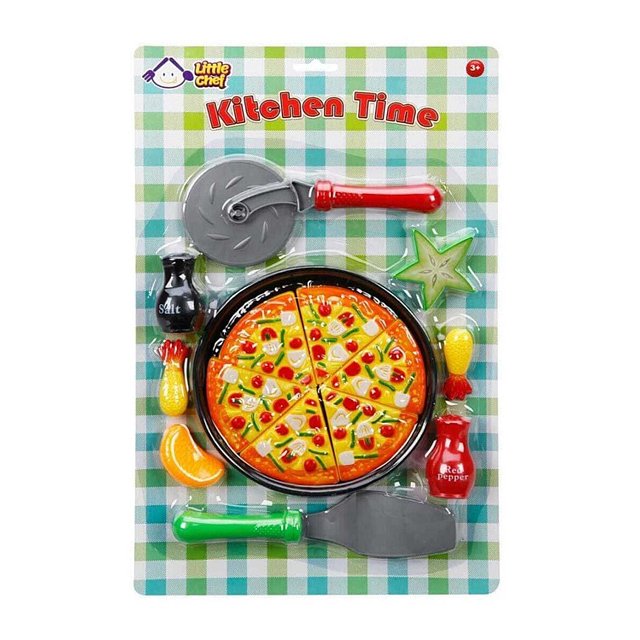 Yiyecek Pizza Set 15 Parça Küçük Yiyecek Pizza Set 15 Parça Küçük