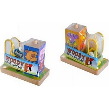 Woody Tahta Boncuk Oyun Küp Puzzle Woody Tahta Boncuk Oyun Küp Puzzle