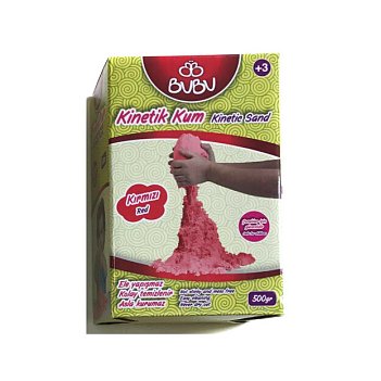Kinetik Kum 500 Gr. Kırmızı Kinetik Kum 500 Gr. Kırmızı