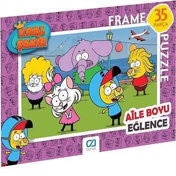Kral Şakir Frame Puzzle 35 Kral Şakir Frame Puzzle 35