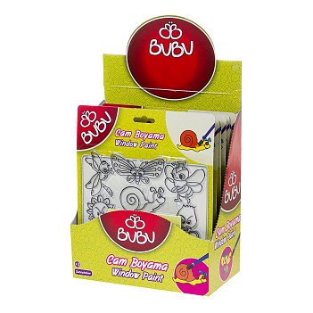 Bubu Cam Boyama Seti Bubu Cam Boyama Seti