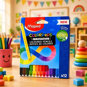 Maped Colorpeps Infinity 12'li Kuru Boya Kalemi Seti